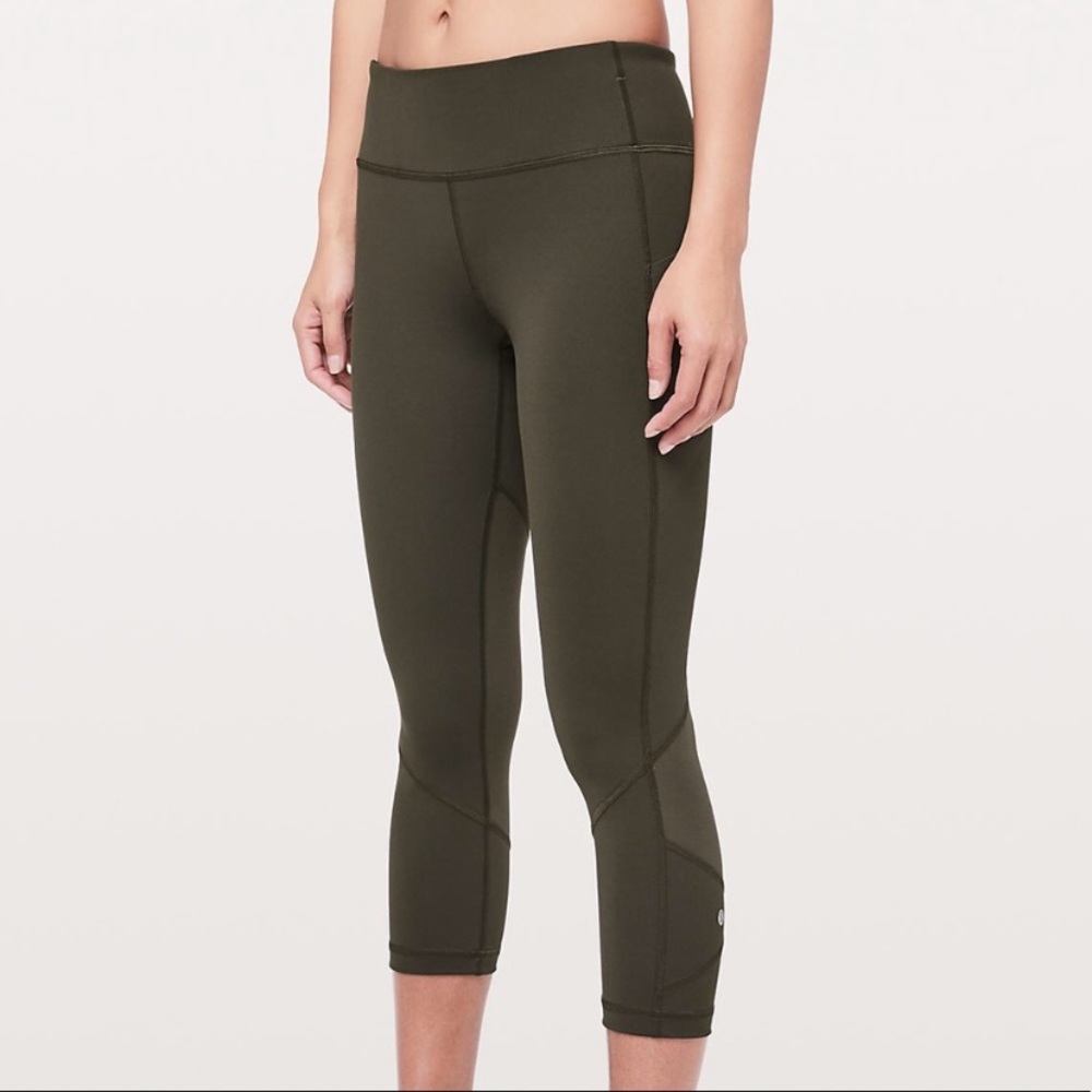 Lululemon Pace Rival Crop Leggings 22”